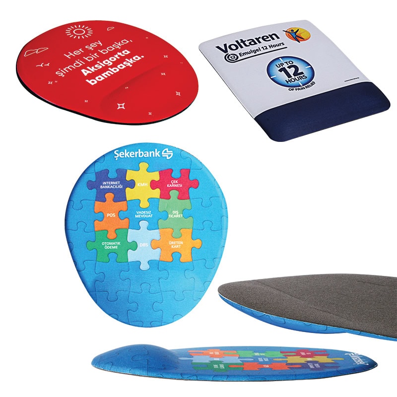 Mouse Pad Sünger Bileklikli Mousepad ym5875