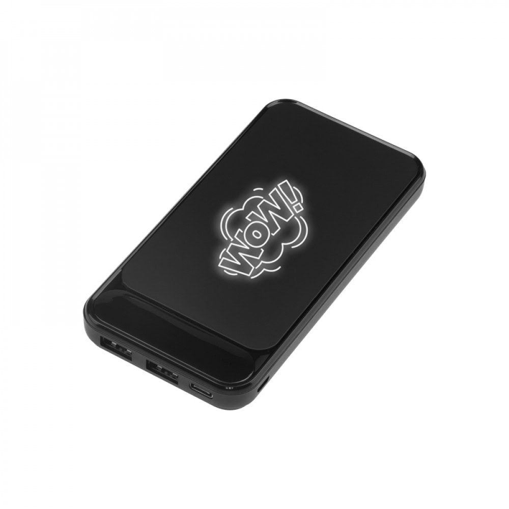 Powerbank 10.000 mAh Işıklı Logo Hızlı Şarj ym155 155