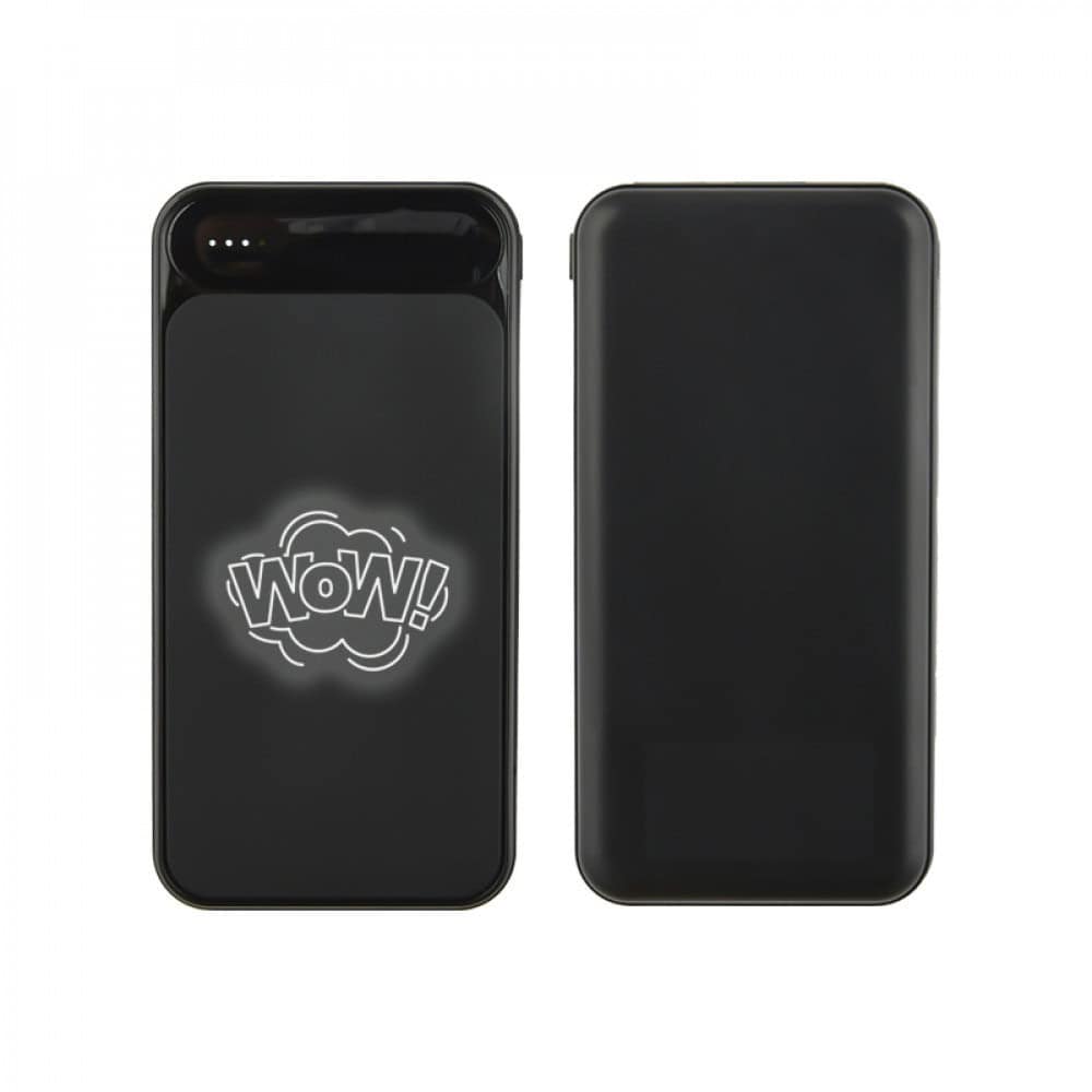 Powerbank 10.000 mAh Işıklı Logo Hızlı Şarj ym155 155