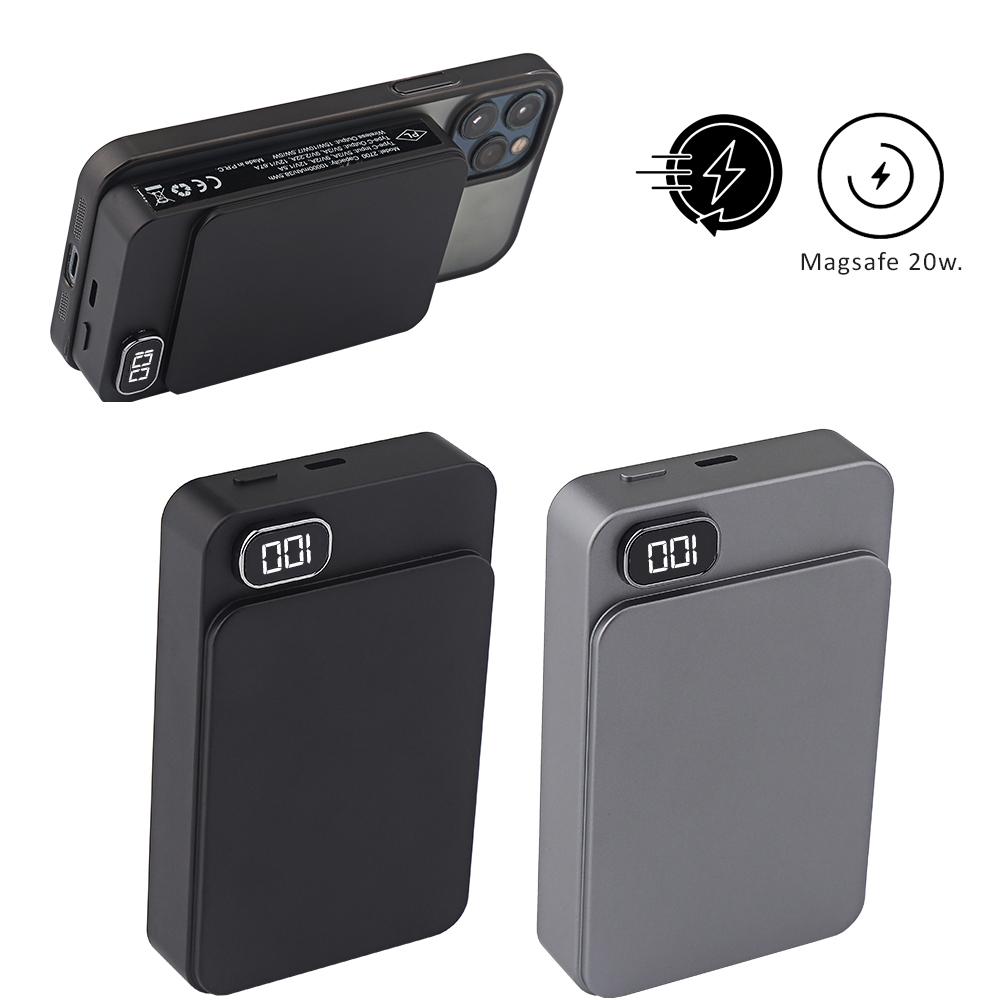 Powerbank 10000 mAh ( Metal Kasa & Magsafe ) G4 2700