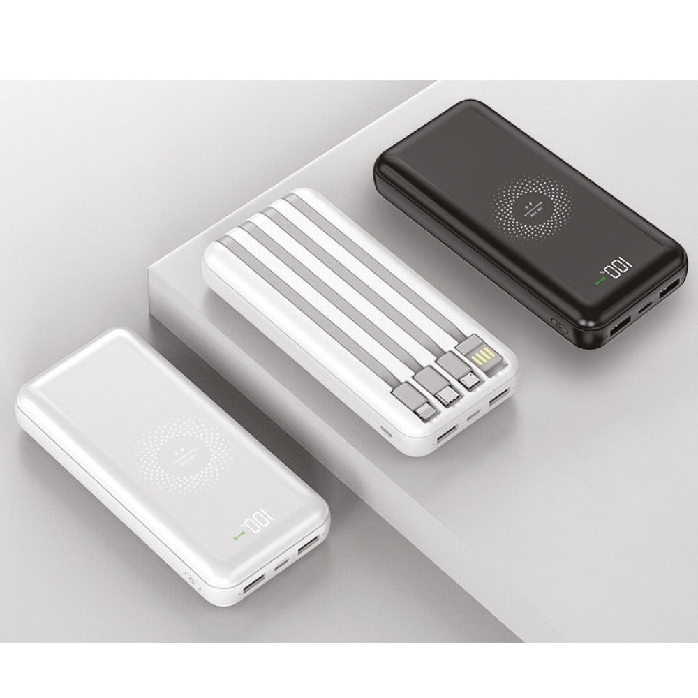 Powerbank 10000 Mah Wireless Mobil Şarj Cihazı p7459