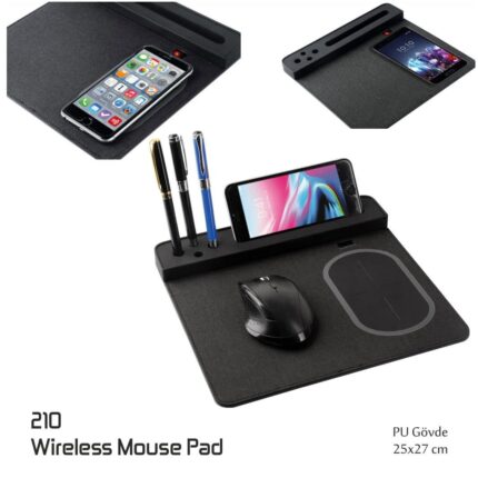 Promosyon Powerbank Wireless Şarjlı Mouse Pad   p7363 p7363 - Fiyatlari