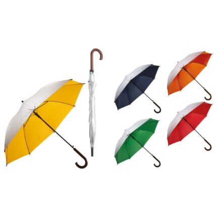 Promosyon Şemsiye Ahşap Saplı Fiber Glass Kırılmaz Şemsiye   p8764 p8764 incele