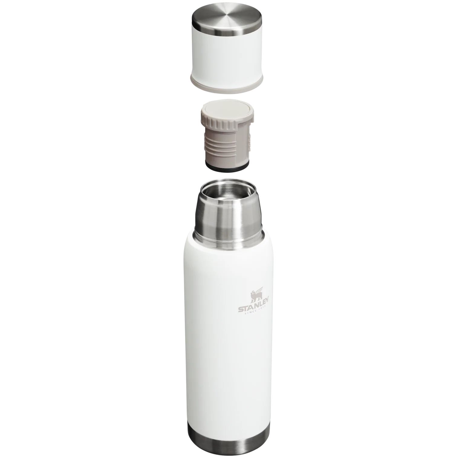 Stanley Termos Modelleri The Adventure To Go Bottle 1.0l / 1.1 Qt Beyaz PRM C83881