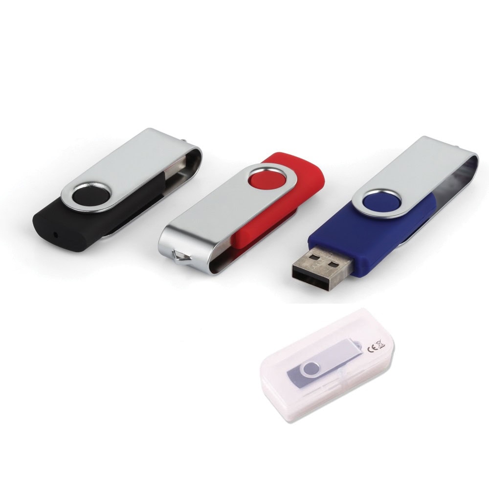 Usb Bellek 64 Gb Döner Kapaklı p7242