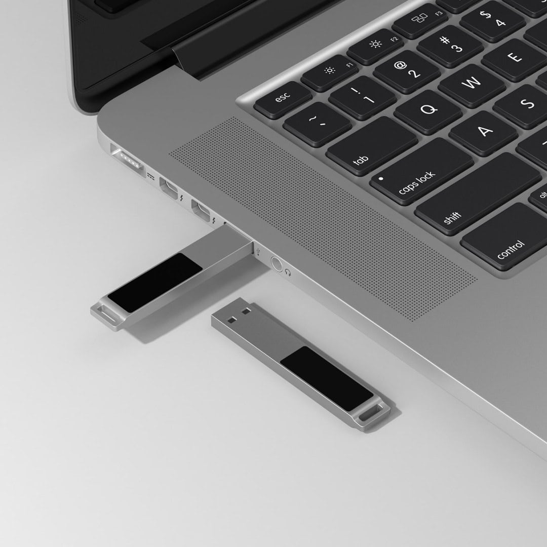 Usb Bellek Beyaz Led Işıklı T 20