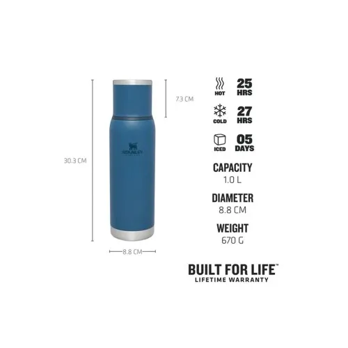 Stanley The Adventure To – Go Bottle 1.0l / 1.1 Qt – Mavi PRM – C83880
